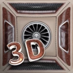 Logo of Live Wallpaper 3D + Widgets clock, date android Application 